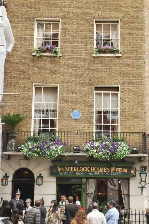 Sherlock Holmes at Baker Street