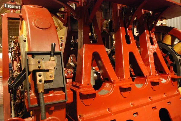 Steam Engine and Electric Generators, 1891