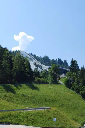 Olympic ski jump at Garmisch-Partenkirchen