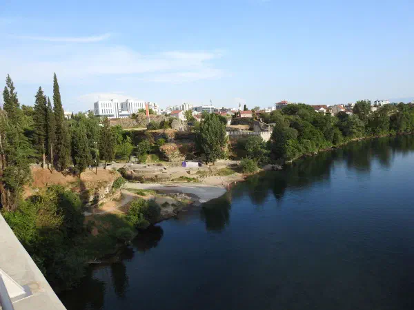 View over the river Morača