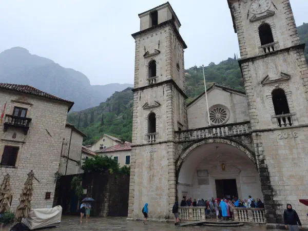 A very rainy day in Kotor