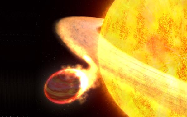 Alien Planet Being Eaten Alive