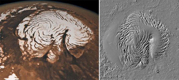 Mystery of Mars Polar Pinwheel Unraveled